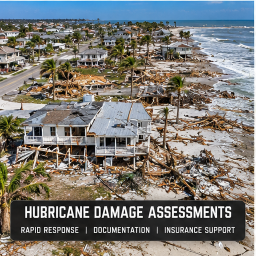 Hurricane damage assessments